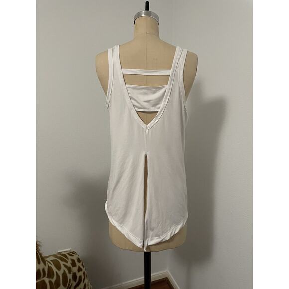 champion, white tank top, size medium - Picture 3 of 5